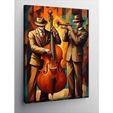 Tablomega Kanvas Tablo Jazz Grubu Performansı