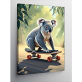 Tablomega Kanvas Tablo Kaykaycı Koala