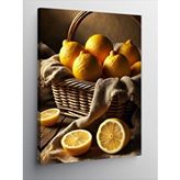 Tablomega Kanvas Tablo Limon Sepeti