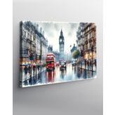 Tablomega Kanvas Tablo Londra Sokakları