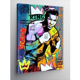 Tablomega Kanvas Tablo Mike Tyson Pop Art