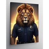 Tablomega Kanvas Tablo Polis Aslan