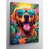 Tablomega Kanvas Tablo Sevimli Köpek