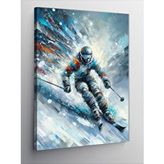 Tablomega Kanvas Tablo Slalom