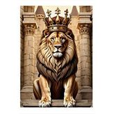 Tablomega Kral Aslan Mdf Tablo 25cmx 35cm