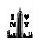 Tablomega New York Hediyelik Mdf Tablo 25cmx 35cm