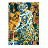 Tablomega Su Ve Adam Mdf Poster 35cm X50cm