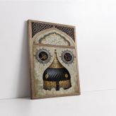 Tablosan Allah Muhammed Ve Miğfer Kanvas Tablo