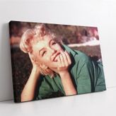 Tablosan Marliyn Monroe Yeşil Kıyafetiyle Kanvas Tablo