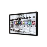 Tablosan Retro Mayolu Kadınlar Çerçeveli Mdf Tablo 20 X 30 Cm Ma10008