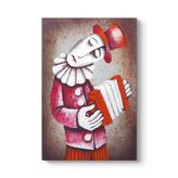 tabloshop Akordeon Sanatçısı Tablo 60 x 90