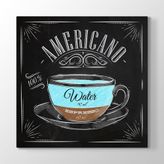 Tabloshop Americano Kahve Tarifi 100x100 cm Tablo