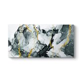 tabloshop Çam Yeşili Kanvas Tablo 80 x 40