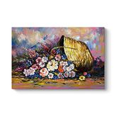 tabloshop Çiçek Sepeti Tablo 45 x 30