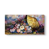 tabloshop Çiçek Sepeti Tablo 80 x 40