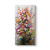 tabloshop Colourful Bush Kanvas Tablo 40 x 80