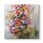 tabloshop Colourful Bush Kanvas Tablo 90 x 90