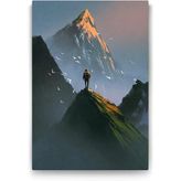 Tabloshop Dağın Zirvesi 60x90 cm Tablo