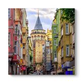 tabloshop Galata Kulesi Kanvas Tablo 100 x 100