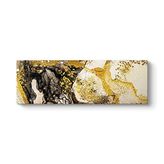 tabloshop Gold Splash Kanvas Tablo 210 x 70