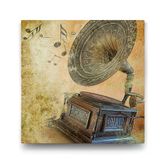 Tabloshop Gramofon 70x70 cm Tablo