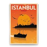 Tabloshop İstanbul Turkey 100x140 cm Tablo
