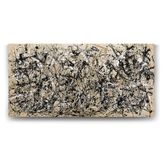 Tabloshop Jackson Pollock Autumn Rhythm 60x30 cm Tablo