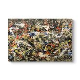 tabloshop Jackson Pollock - Yakınsama Kanvas Tablo 45 x 30