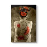 tabloshop Japon Kadın Nü Tablo 40 x 60