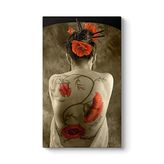 tabloshop Japon Kadın Nü Tablo 40 x 70