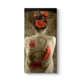 tabloshop Japon Kadın Nü Tablo 40 x 80