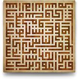Tabloshop Kufi Nas Suresi 100x100 cm Tablo