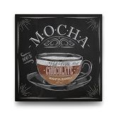 Tabloshop Mocha Kahve Tarifi 90x90 cm Tablo