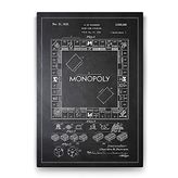 Tabloshop Monopoly Patent 80x125 cm Tablo