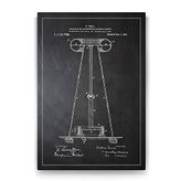 Tabloshop Nikola Tesla Patent 50x75 cm Tablo