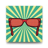 Tabloshop Pop Art Gözlük 70x70 cm Tablo