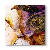 tabloshop Sıcak Renkler Kanvas Tablo 40 x 40