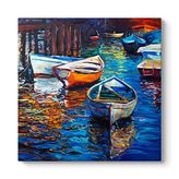 tabloshop Tekneler Yağlı Boya Tablo 60 x 60