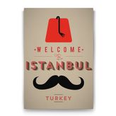 Tabloshop Welcome To İstanbul 50x75 cm Tablo