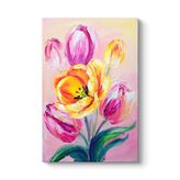 tabloshop Yağlı Boya Floral Tablo 60 x 90