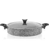Taç 3404 Ultra Granit 28 cm Basık Tencere