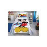 Taç 60250963 5420 Lisanslı Disney Mickey Call Me Tek Kişilik Pike Takımı