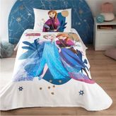 Taç Disney Frozen Forest Pamuk Tek Kişilik Pike Takımı - Beyaz