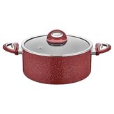 Taç Granit 22 cm Teflon Derin Tencere
