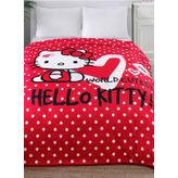 Taç Hello Kitty Çift Kişilik Lisanslı Battaniye