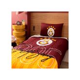 Taç Lisanslı Galatasaray 1905 Yatak Örtüsü Tek Kişilik Sarı Kırmızı