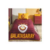 TAÇ Lisanslı Galatasaray Stripe Tek Kişilik Yatak Örtüsü Seti