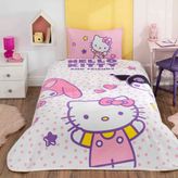 Taç Lisanslı Hello Kitty&friends Pamuk Tek Kişilik Pike Takımı - Çok Renkli