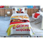Taç Lisanslı Pike Takımı D. Cars Kachow Queen 120X200 Tek Kişilik - Kırmızı