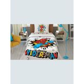 Taç Lisanslı Pike Takımı Spiderman Super Hero Queen 120X200 Tek Kişilik - Renkli